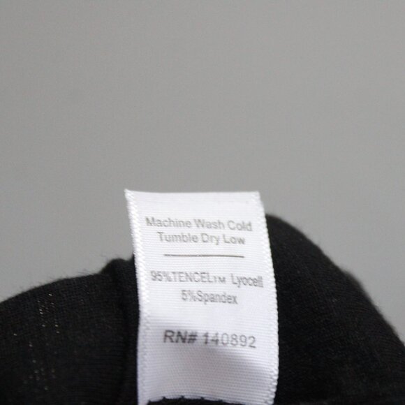 Marine Layer Lexi Classic Black Pencil Midi Robbed Skirt Size Medium - Picture 6 of 7